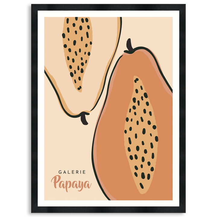 GALERIE PAPAYA II - Framed Print