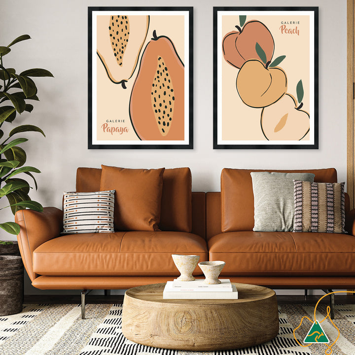 GALERIE PAPAYA II - Framed Print