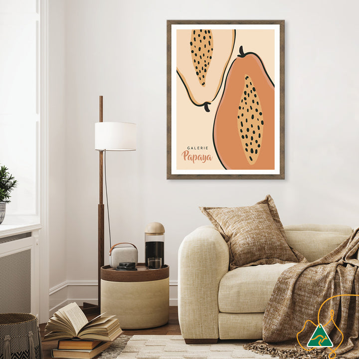 GALERIE PAPAYA II - Framed Print