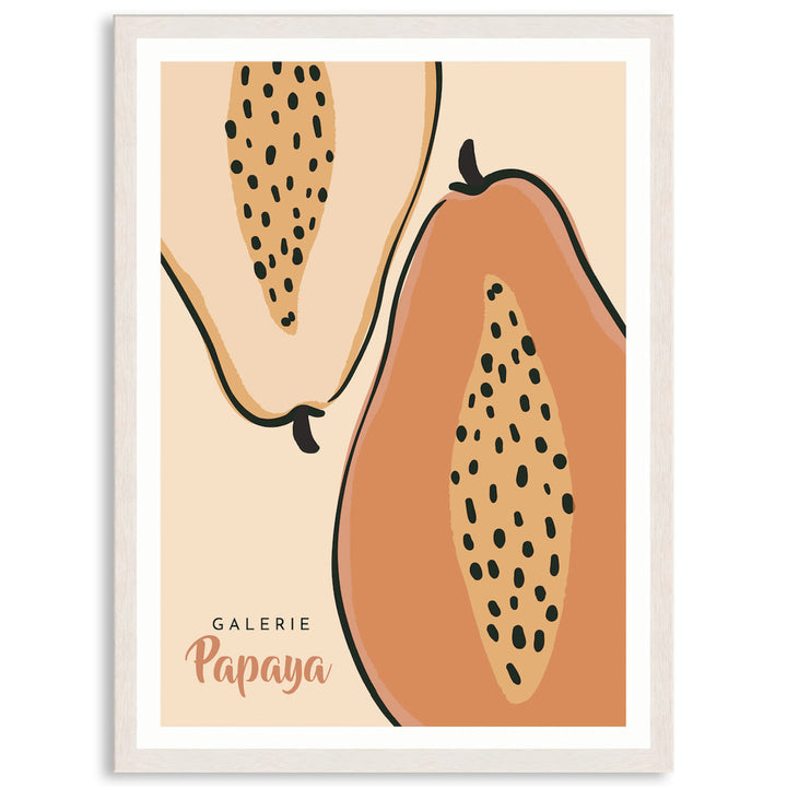 GALERIE PAPAYA II - Framed Print