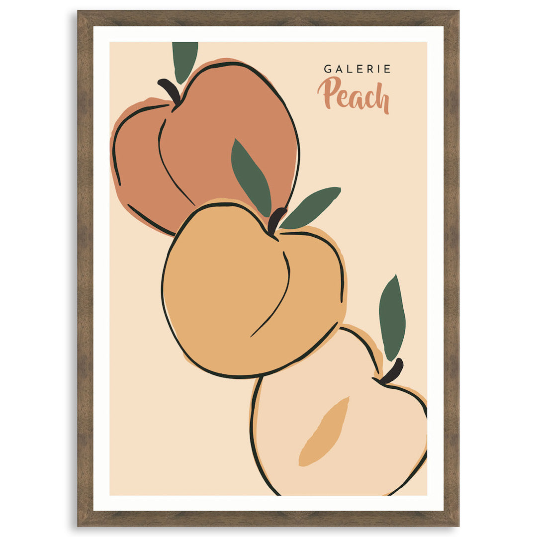 GALERIE PEACH II - Framed Print