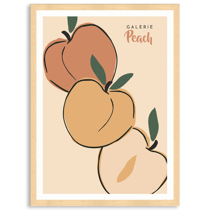 GALERIE PEACH II - Framed Print