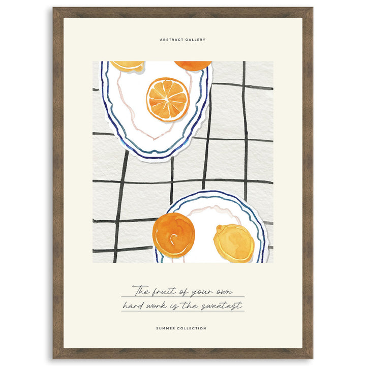 FRESH FRUIT II - Framed Print
