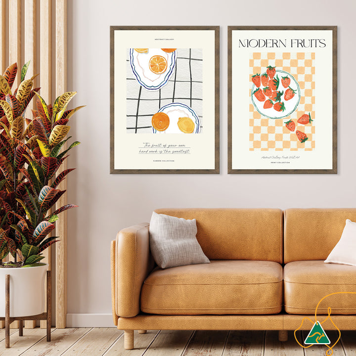 FRESH FRUIT II - Framed Print