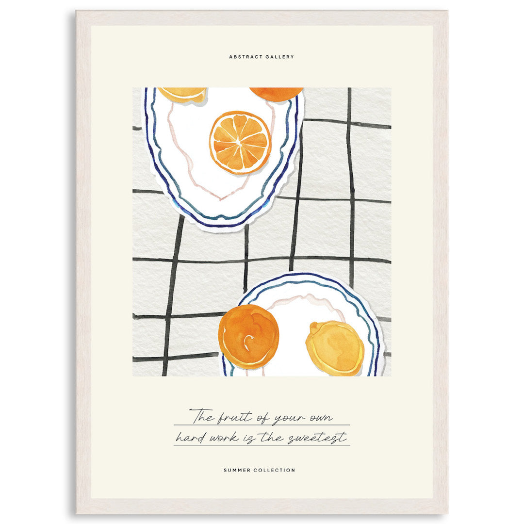 FRESH FRUIT II - Framed Print