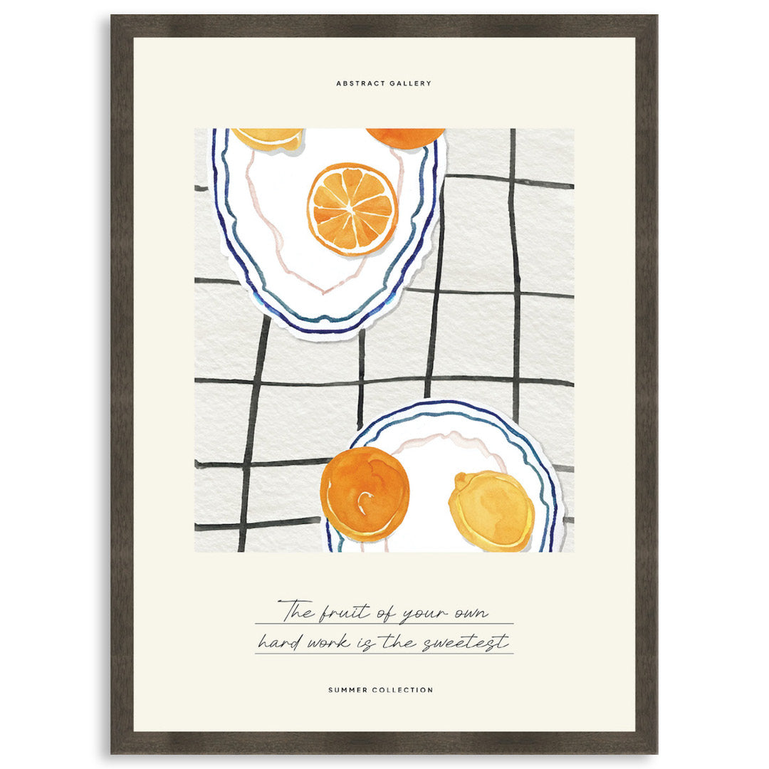 FRESH FRUIT II - Framed Print
