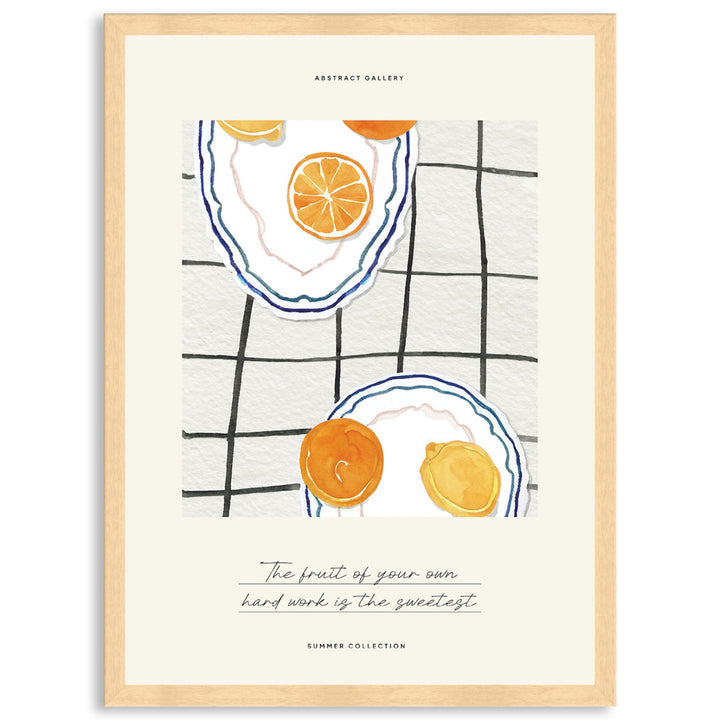 FRESH FRUIT II - Framed Print
