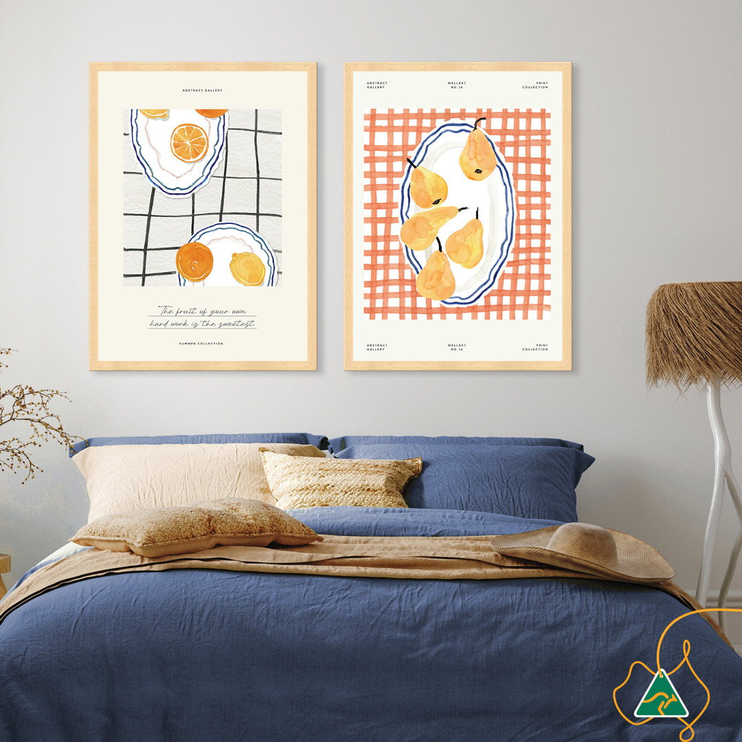 FRESH FRUIT II - Framed Print