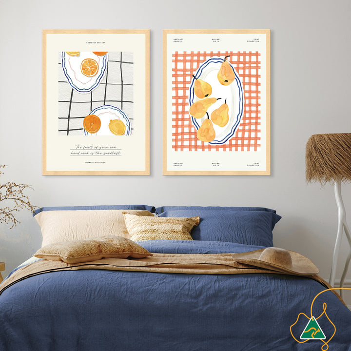 FRESH FRUIT II - Framed Print