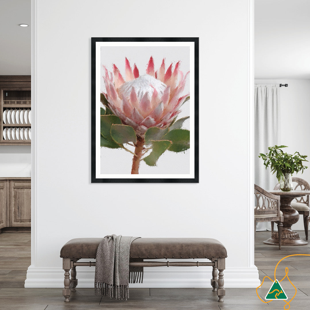 PROTEA PORTRAIT - Framed Print