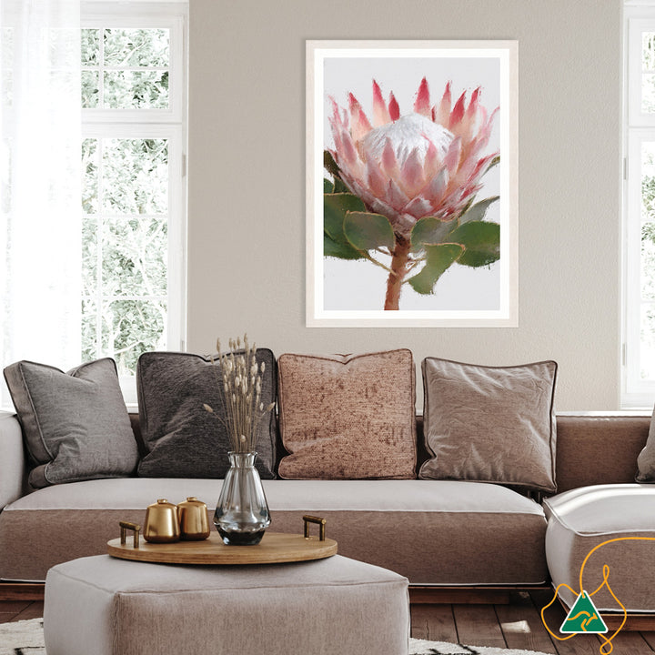 PROTEA PORTRAIT - Framed Print